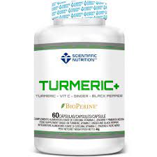 [8491366275836] Turmeric (Curcuma) 60 Caps. (Scientiffic Nutrition)