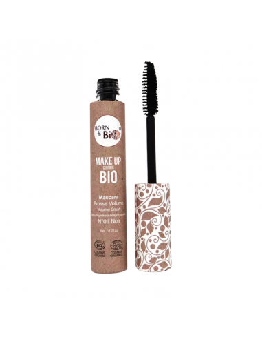 [3579488147059] Mascara Volumen N1 Black 6 ml (Born To Bio)