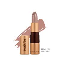 [8906026912032] Barra Labial Ayurvedica 904 Coral Pink 4 gr. (Soultree)