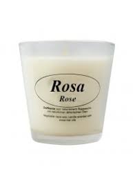 [4046203645538] Vela Vegetal Perfumada Rosa (La Rueda Natural)