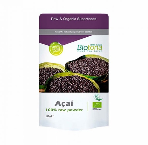 [5412360020980] Acai En Polvo 150 Grs. Bio (Biotona)