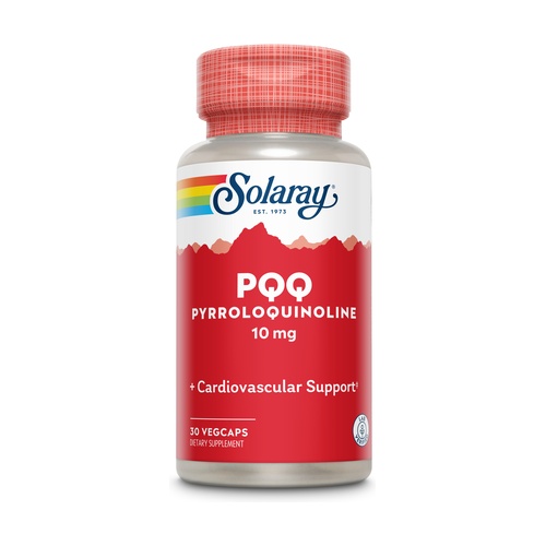 [076280527476] Pqq 10 mg. 30 Caps. (Solaray)