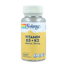 [076280897395] Vitamina D3 Y K2 120 Caps. (Solaray)