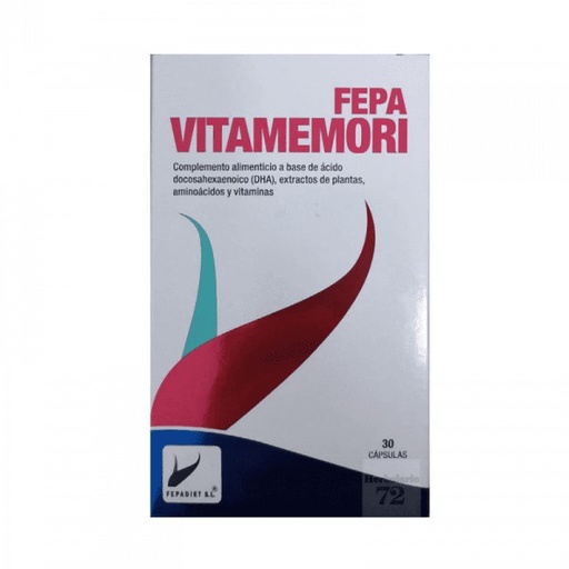 [8425402173398] Fepa Vitamemori 30 Caps. (Fepadiet)