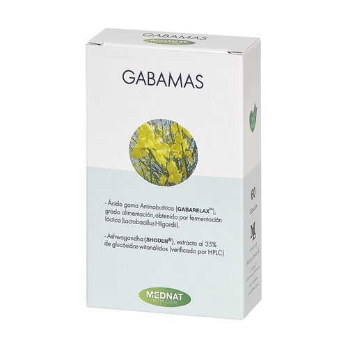 [7427244954167] Gabamas 60 Caps. (Mednat)