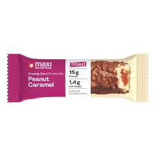 [4061289004482] Barrita Proteica Creamy Core Caramelo Con Cacahuete 45 Gr (Maxi Nutrition)
