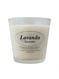 [4046203645545] Vela Vegetal Perfumada Lavanda (La Rueda Natural)