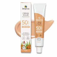 [8437017041658] Crema Facial Solar SPF50 con Color 30 ml (Dehesia)