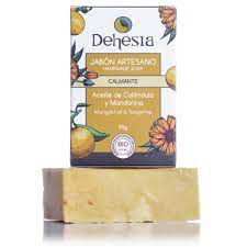 [8437017041429] Jabon Calmante Aceite Calendula y Mandarina 100 Grs. (Dehesia)