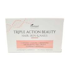 [8424409322327] Triple Action Beauty "Pelo, Piel y Uñas" 45 Caps. (Plantapol)