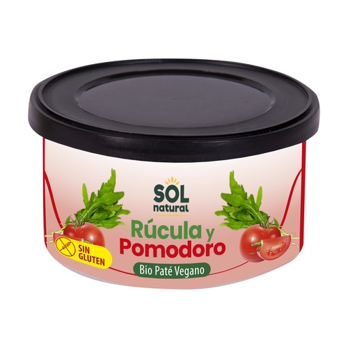 [8435037870159] Pate Rucula Pomodoro (Tomate)  125 Grs. (Sol Natural)