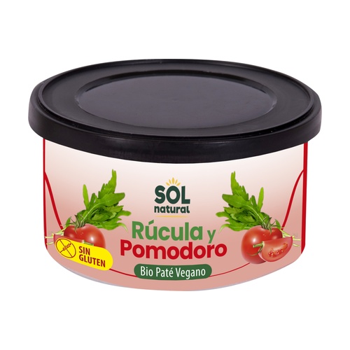 [8435037870159] Pate Rucula Pomodoro (Tomate)  125 Grs. (Sol Natural)