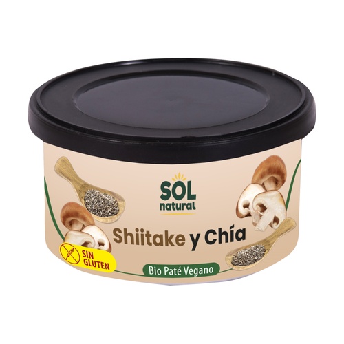 [8435037870111] Pate Shitake y Chia  125 Grs. (Sol Natural)