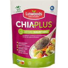 [5016887004524] Semillas Chia Plus Sistema Inmunitario Bio 200 Grs. (Linwoods)