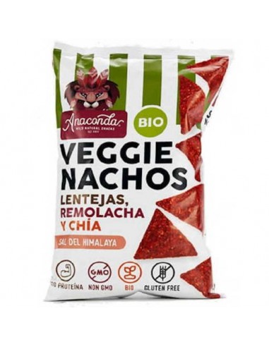 [8437017627159] Nachos Lenteja Remolacha y Chia 125 Grs. (Anaconda)