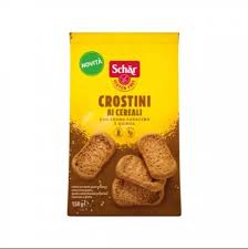 [8008698039328] Crostini Cereales 150 Grs. Panecillos Tostados S/Gluten (Schar)