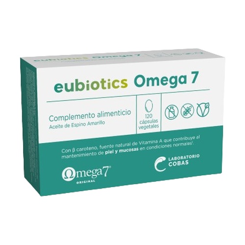 [8470002058637] Eubiotics Omega 7 120 Caps. (Lab. Cobas)