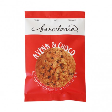[8437015129167] Cookies Eco Veganas Avena y Choco 50 gr (Barcelonia)