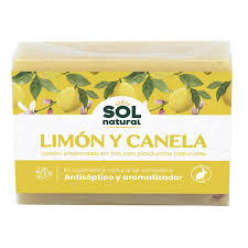 [8435037801245] Jabon Natural Limon Canela 100 Gr (Sol Natural)