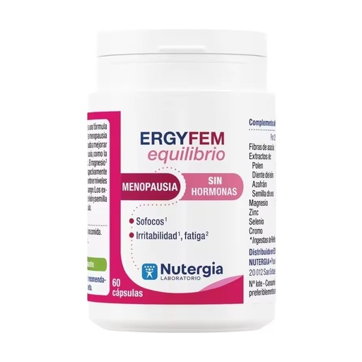 [8436031737042] ErgyFem 60 Caps. (Nutergia)