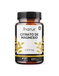 [X001DHWMSP] Citrato De Magnesio 757.3 Mg. 180 Caps. (Inatur)