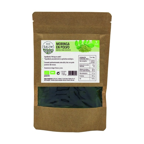 [8426633003256] Moringa en polvo Bio 150 Grs. (Eco Salim)