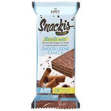 [8426494244126] Barritas Snackis Compleat Choco Leche y Canela 35 Grs (Herbora)