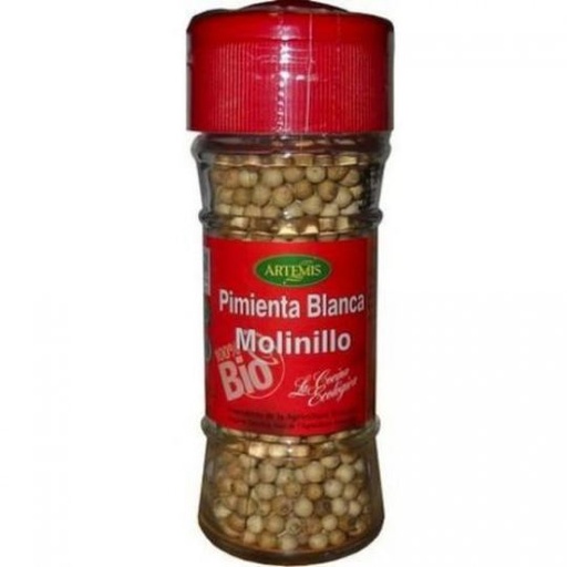 [8428201321403] Pimienta Blanca Molinillo  40 Grs. (Artemis)