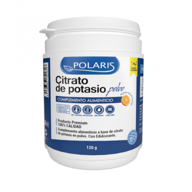 [8436583621813] Citrato De Potasio 120 Grs. Naranja (Polaris) 