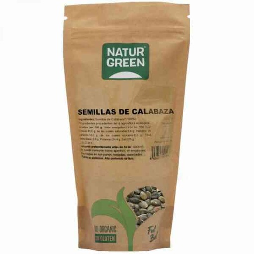 [8436542198127] Semillas De Calabaza Bio 350 Grs. (Naturgreen)