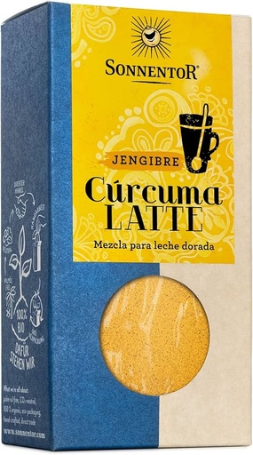 [9004145008311] Curcuma Latte Jengibre 60 Grs. (Sonnentor)