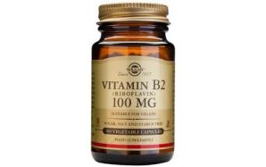 [033984030503] Vitamina B2 100 Mg.(Rivoflavina) 100 Caps.  (Solgar)