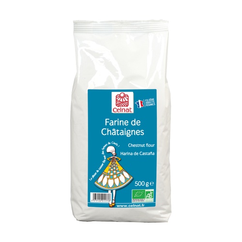 [3213120011776] Harina de Castaña Bio 500 Grs. (Celnat)