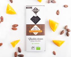 [8437008226545] Tableta Chocolate Negro Naranja 80 gr (Isabel) 