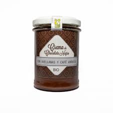 [8437008226903] Crema Untar Chocolate Negro Con Avellanas y Café 200 gr (Isabel)