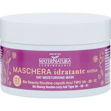 [8059916150332] Mascarilla Hidratante Cabello Rizado con Avena 200 ml (Maternatura)