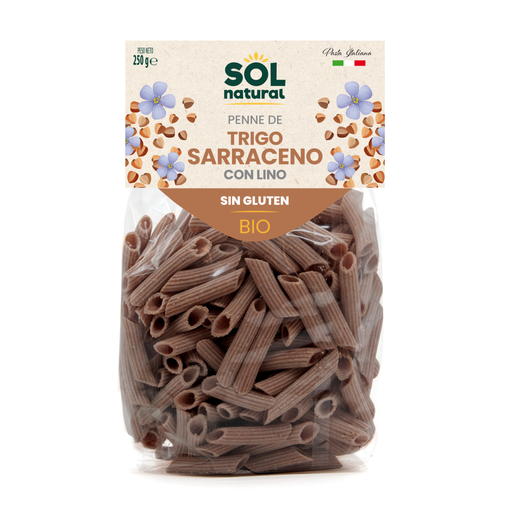 [8435037841722] Penne Trigo Sarraceno 250 Grs. (Sol Natural) 
