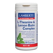 [5055148414412] L-Teanina y Balsamo de Limón 60 Cap (Lamberts)