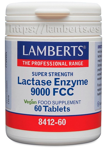 [5055148414580] Lactasa Complex 350 mg. 60 Tab. (Lamberts) 
