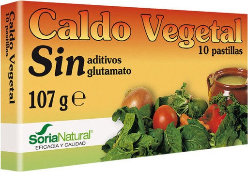 [8422947062408] Caldo Vegetal 10 Pastillas (Soria)