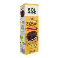 [8435037808008] Galletas de Cacao con Relleno Cremoso Bio 125 Grs. (Sol Natural)