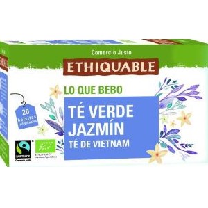 [3760278860474] Te Verde Jazmin 20 Bolsitas (Ethiquable)