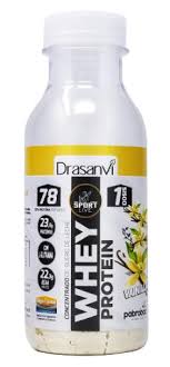[8436601104366] Whey Protein Botella Monodosis Vainilla 30 Gr (Drasanvi)