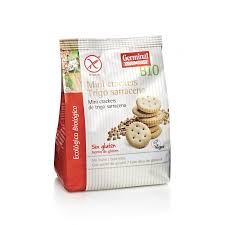 [8001091001305] Mini Crackers Trigo Sarraceno 100 Gr (Germinal)