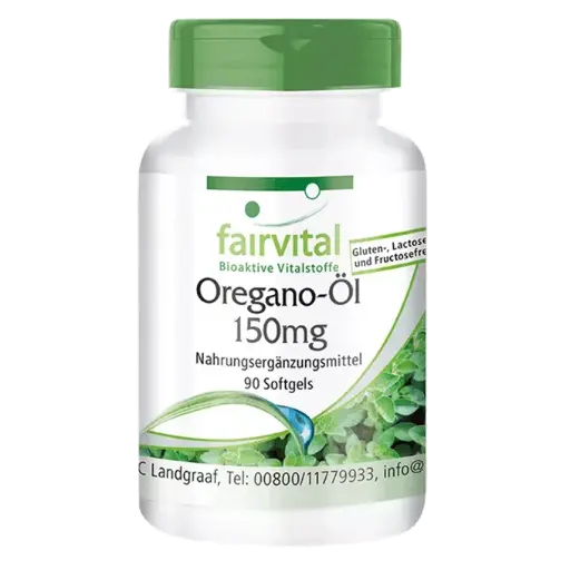 [8718309441708] Aceite De Orégano 90 Perlas (Fairvital)