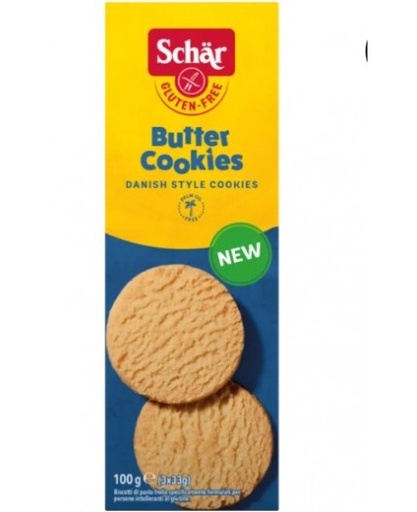 [8008698037171] Galletas de Mantequilla Sin Gluten 100G. (Schar) 