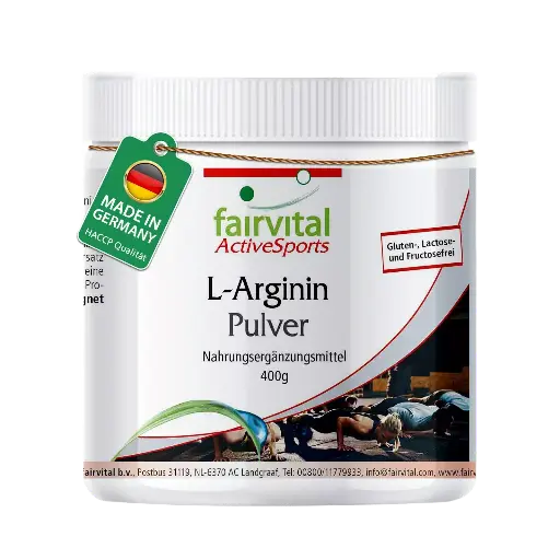 [8719214830885] L Arginina polvo 400 Grs. (Fairvital) 