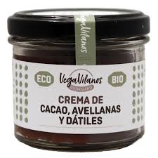 [8436613070345] Crema de Avellanas Cacao y Datiles Eco 100 Gr (Vegavilanos)