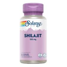 [076280512847] Shilajit 100 mg 30 Cap (Solaray)