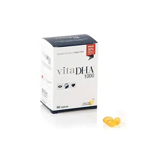 [8033120250507] VitaDHA 60 Caps. Sabor Limon (UGA) 